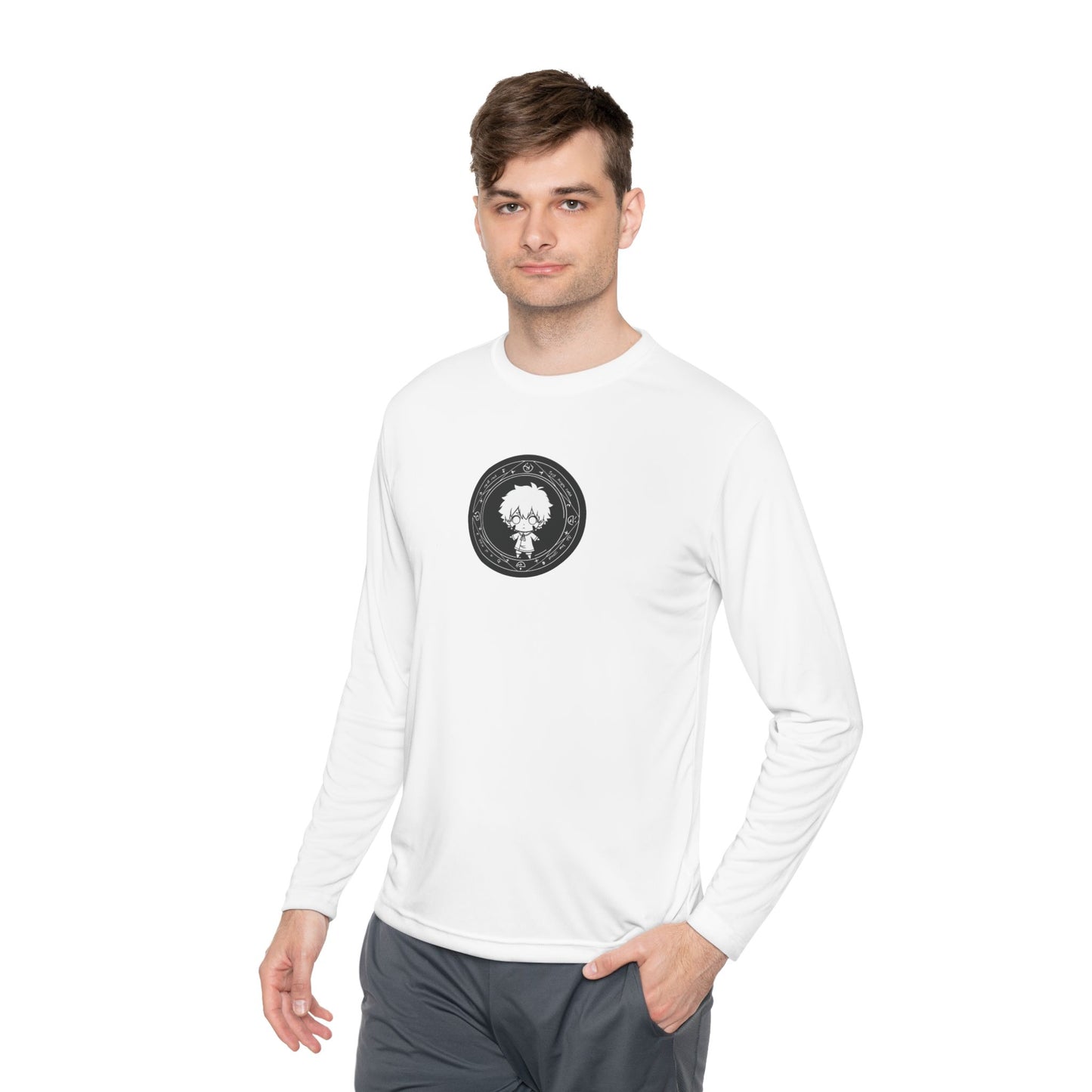 Anime Chibi Magical Circle Long Sleeve Tee